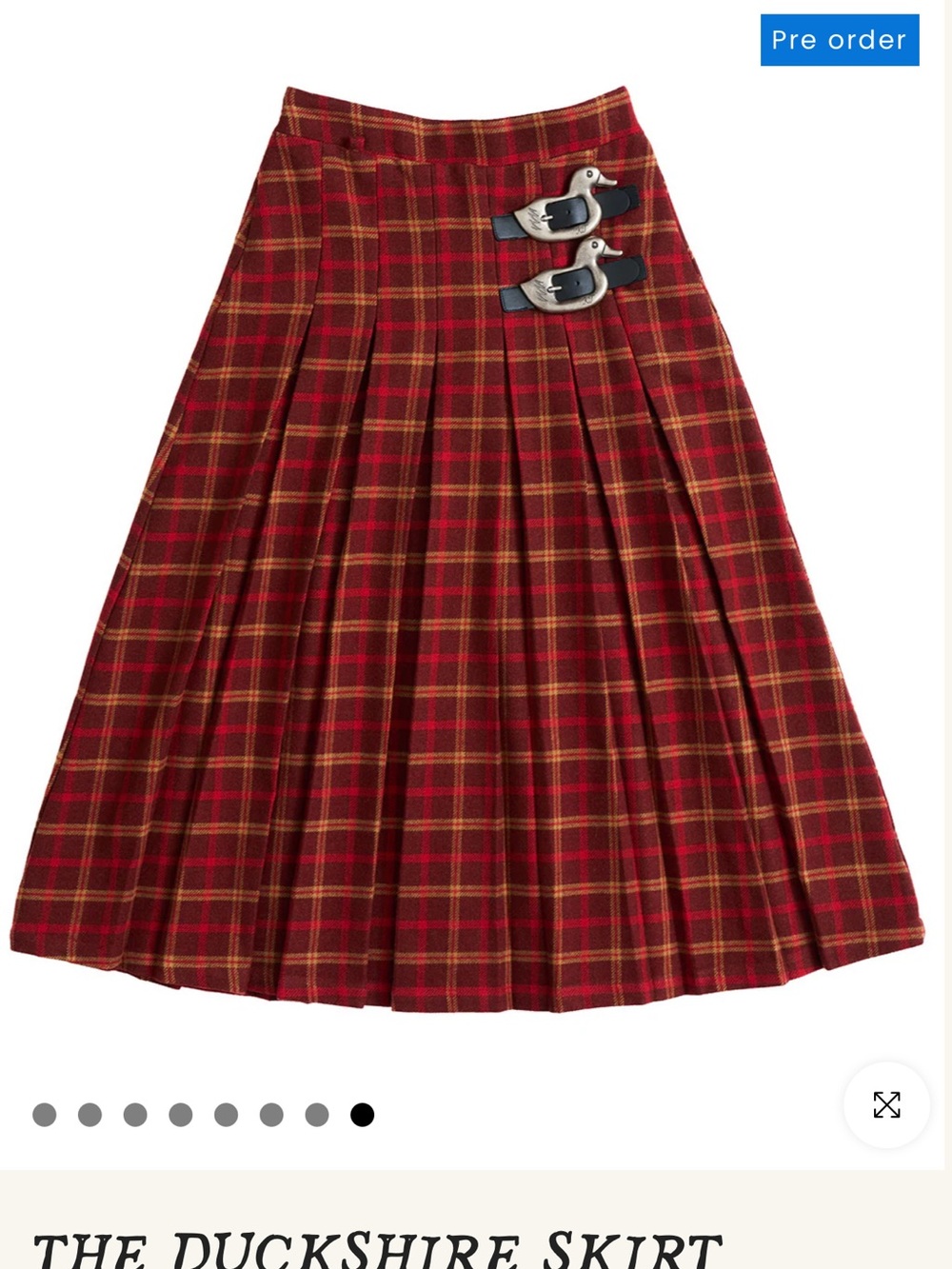 Brand New Kina and Tam Duckshire Skirt Small
